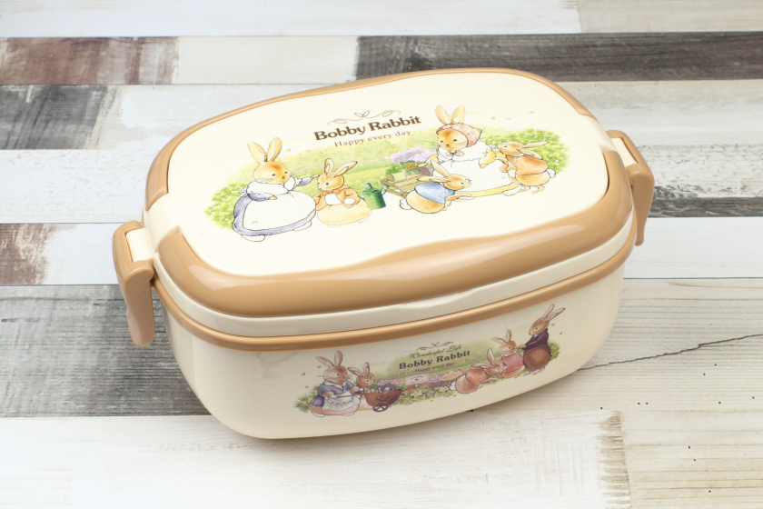 Ланч-бокс "Debi Rabbit" 650 мл, світло-коричневий