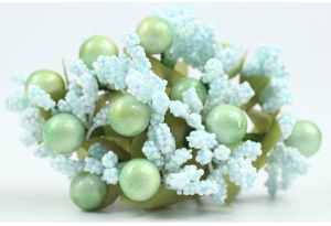 Гілочка, тичинки з ягідками, м'ятна, в пучку 12 гілочок