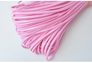 Шнур із еко-шкіри 2 мм, рожевий