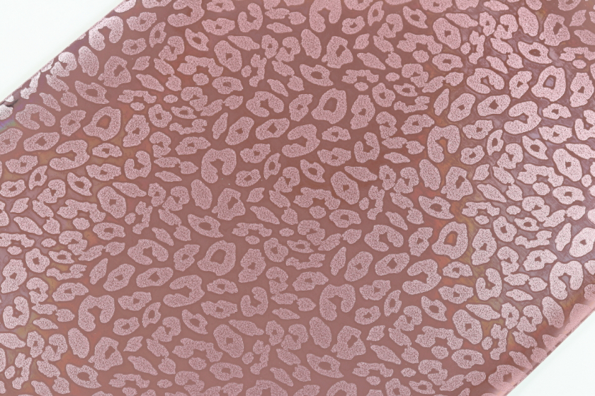 Еко-шкіра абстракція, 21x30 см, рожева