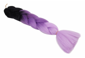 Канекалон C13, лиловый, фіолетовий, чорний