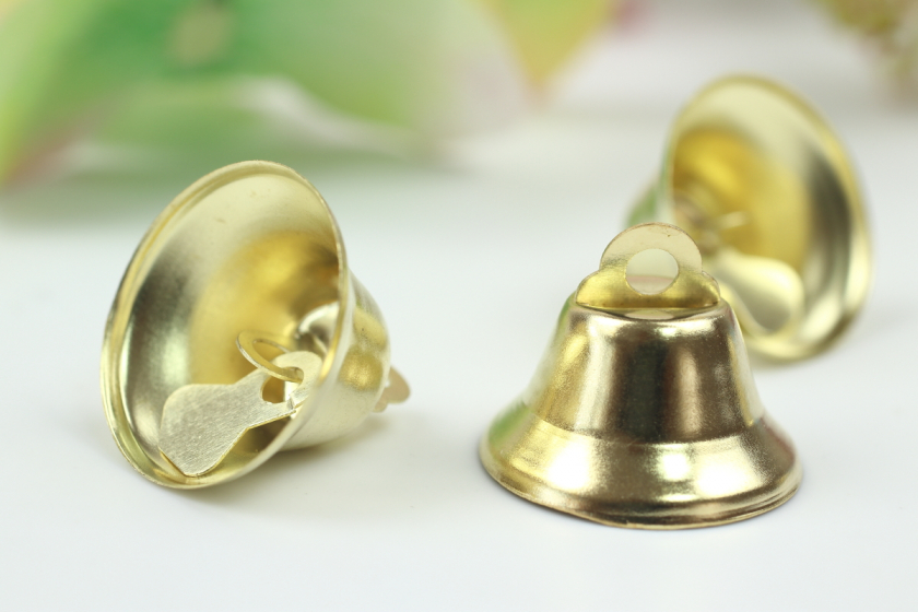 Дзвіночок декоративний, 21 мм, золотий