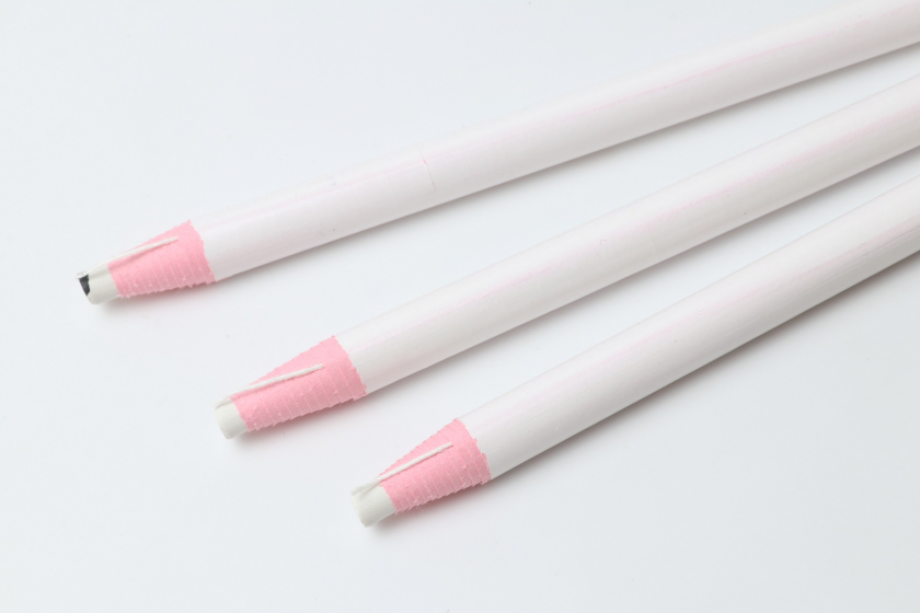 Олівець для розмітки тканини, зникаючий, білий
