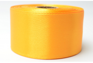 Атласна стрічка 4 см, однотонна, золото