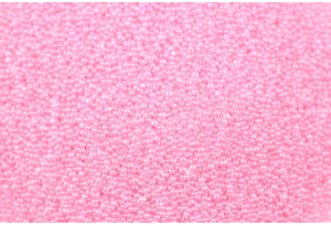 Микробисер (бульонки), 0,6 мм, 20 гр., рожевий